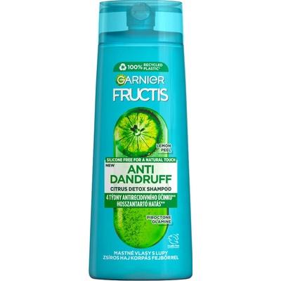 Garnier Fructis Anti Dandruff Citrus Detox Shampoo 250 ml