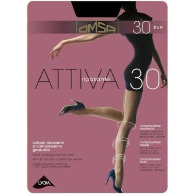 Omsa Attiva 30 DEN černá
