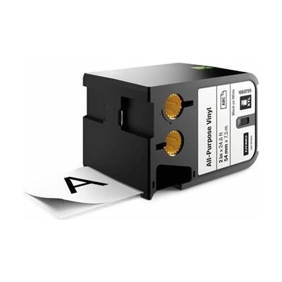 páska DYMO XTL 1868755 Black On White All-Purpose Vinyl Tape (54mm) (1868755)