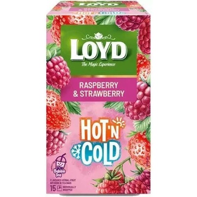 Loyd Tea hot&cold maliny jahody 30 g