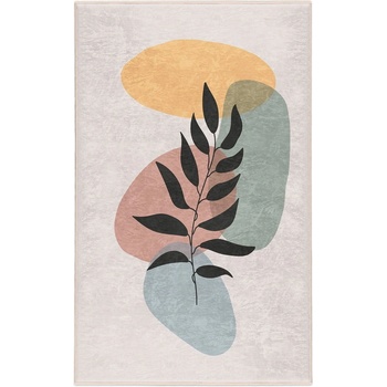 Mila Home Кремав килим подходящ за пране 160x230 cm Illustrated Autumn - Mila Home (HKC-DikHali-22-160x230)