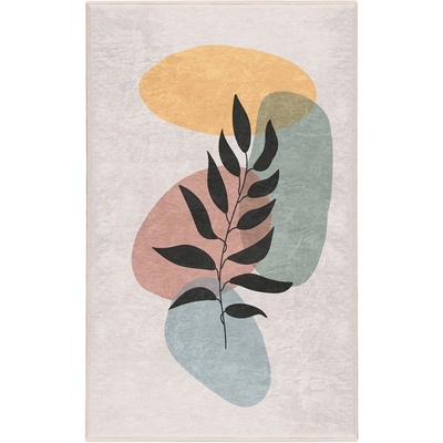 Mila Home Кремав килим подходящ за пране 160x230 cm Illustrated Autumn - Mila Home (HKC-DikHali-22-160x230)