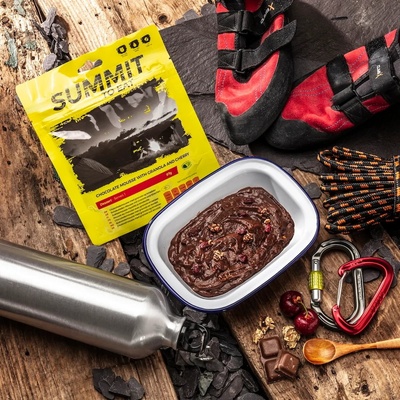 Summit To Eat pudink čokoládová pěna s Granolou a třešněmi 97 g