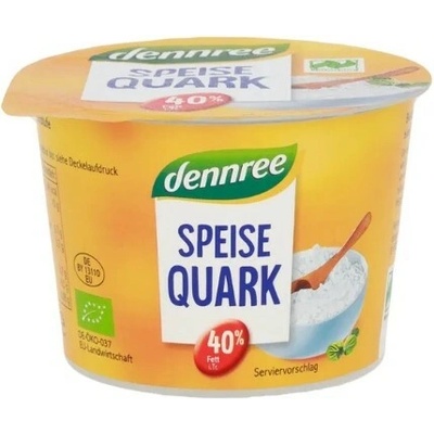 Dennree Tvaroh tučný bio 250 g – Zbozi.Blesk.cz