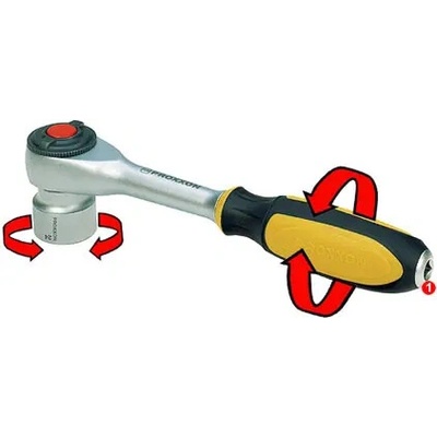 Rotačná otočná račňa Proxxon 3/8" (PROX23083)