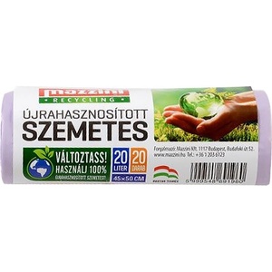 Mazzini Торба за боклук mazzini 20l рециклирана 20 броя 104015 (104015)