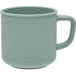 KikkaBoo Чаша с дръжка Platinum Silicone Sage (31302050021)