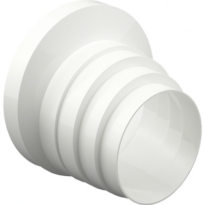 Dalap Plastová redukcia univerzálna vyosená pre rôzne priemery potrubia Ø 80 / 100 / 120 / 125 / 150 / 160