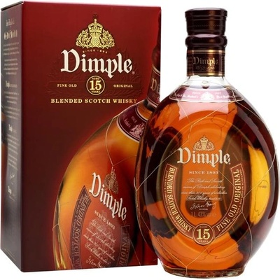 Dimple ДЪМПЪЛ/dimple 15 yo Шотландско уиски 0.7Л