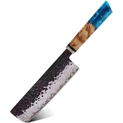 HARAHU Дамаски кухненски нож AI-37542 - Nakiri / Син KP37542 (AI-37542)