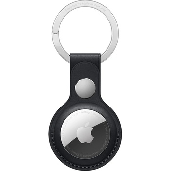 Image 1 of Apple AirTag Leather Key Ring - midnight MMF93ZM/A