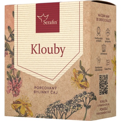 Serafin Klouby porcovaný čaj 38 g