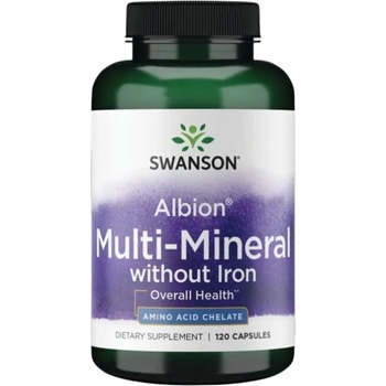 Swanson Albion Multi-Mineral Without Iron [120 капсула]