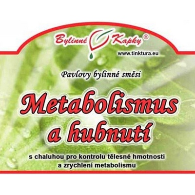 Pavlovy bylinné směsi metabolismus 50 ml