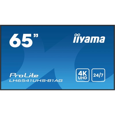 65" iiyama ProLite LH6541UHS-B1AG Digital Signage 4K VA LED 24/7