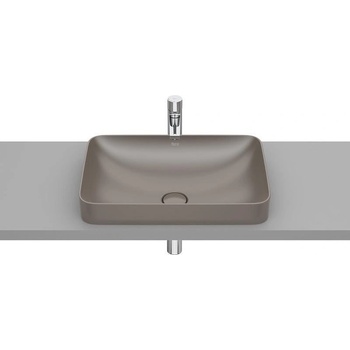 Roca Умивалник за вграждане Inspira Square, 55 х 37 cm, coffee (A327534660)
