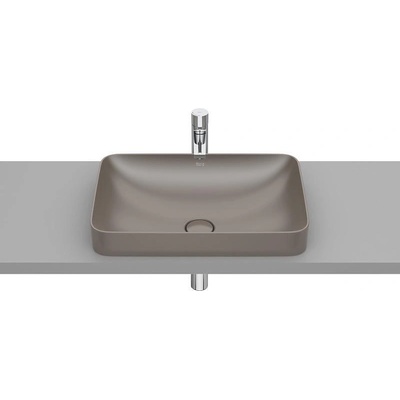 Roca Умивалник за вграждане Inspira Square, 55 х 37 cm, coffee (A327534660)