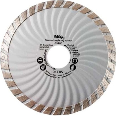Magg Diamantový kotouč 115 x 22,2 mm DKT115