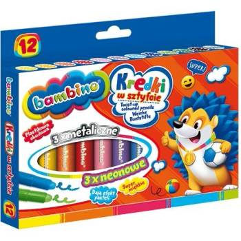 St. Majewski Пастели St. Majewski Bambino c PVC корпус, 12 цвята