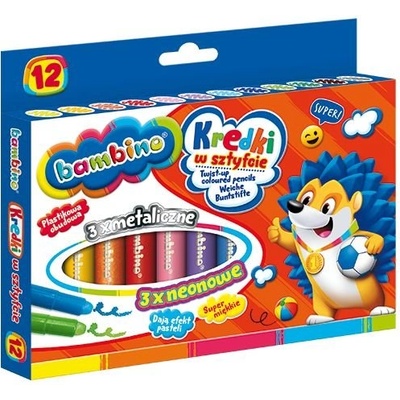 St. Majewski Пастели St. Majewski Bambino c PVC корпус, 12 цвята