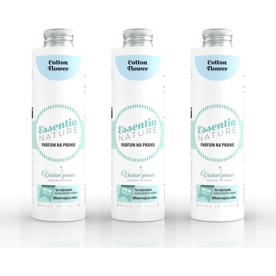 Essentia sada Parfém na praní 2 x Cotton Flower + 1 x Cotton Flower 3 x 250 ml
