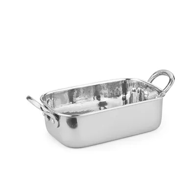 Horecano Иноксов ростер правоъгълен 12.50cm x 8.50cm x 3.75cm - 350 ml(SG-80349(A) (0184148)