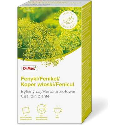 Dr.Max Fenykl bylinný čaj 20 x 1,5 g