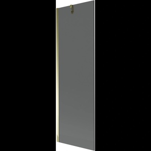 Mexen Next душ параван 1-крилен 60 x 150 cm, графит, златно - 895-060-000-00-40-50 (895-060-000-00-40-50)