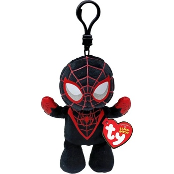TY Toys Ключодържател TY Toys Beanie Babies - Miles Morales SpiderMan, 8.5 cm (TY34008)