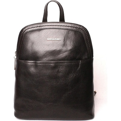 Marta Ponti dámský luxusní černý střední batoh/crossbody