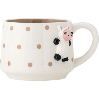 Bloomingville Mini Бяла керамична детска чаша за какао 370 ml Dolly - Bloomingville Mini (82061695)