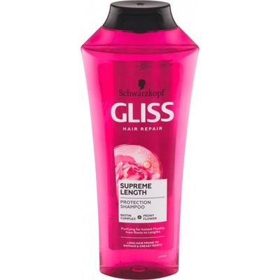 Schwarzkopf Gliss Kur Kur Supreme Length šampón na vlasy 400 ml