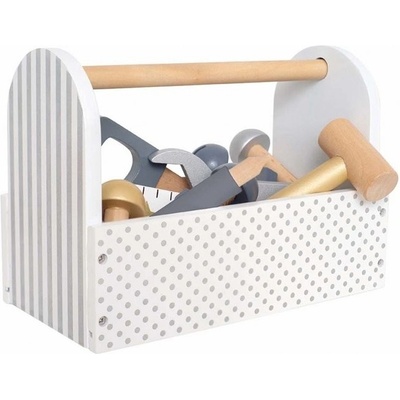 JaBaDaBaDo sada s nářadím stříbrná