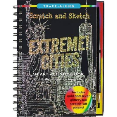 Scratch & Sketch Extreme Cities (Trace Along) | Peter Pauper Press Inc