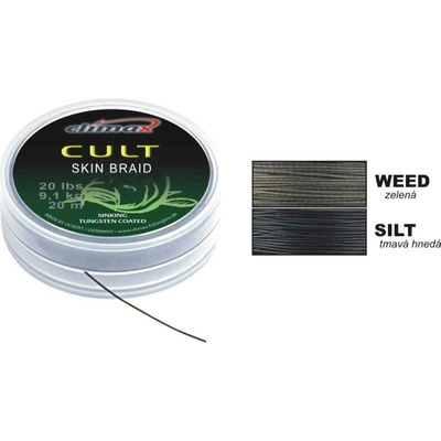 CLIMAX šnúra SKIN Braid Camou Green 15m 30lb