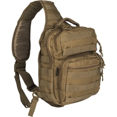 Mil-Tec Assault малка раница с една презрамка. койот 10л (14059105)
