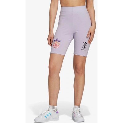 Adidas Originals Logo Play Short Tights Purple