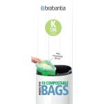 Brabantia Компостируеми торбички за боклук в комплект от 10 бр. 10 l PerfectFit K - Brabantia (364983)
