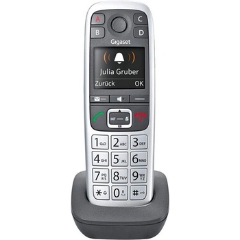 Gigaset Безжичен телефон gigaset e560hx, dect, ezÜst s30852-h2766-b101 (s30852-h2766-b101)