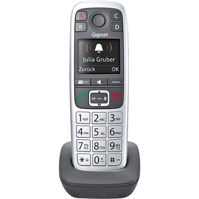 Gigaset Безжичен телефон gigaset e560hx, dect, ezÜst s30852-h2766-b101 (s30852-h2766-b101)