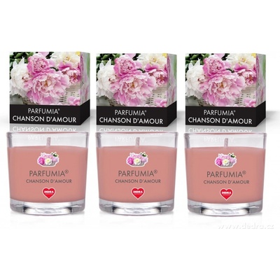 Parfumia CHANSON D AMOUR 3x 55 ml