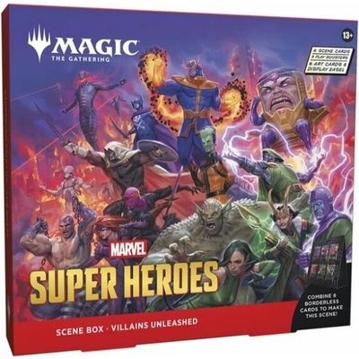 Wizards of the Coast Magic The Gathering Marvel Super Heroes: Villains Unleashed Scene Box