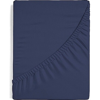 Matějovský Prostěradlo jersey s elastanem tmavě modré 100x200
