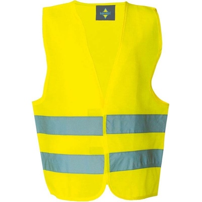 Korntex KW01 detská bezpečnostná vesta žltá