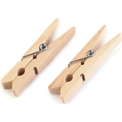 Stoklasa Dřevěný kolíček 7x48 mm Balení: 10 ks, Varianta: 1 přírodní sv. 1 přírodní sv.
