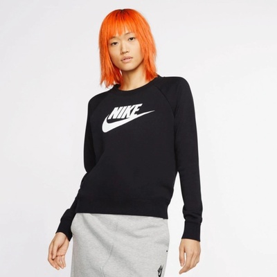 Nike W NSW Essential crew Fleece HBR čierna