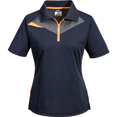 PORTWEST Polokošile DX409, krátký rukáv, dámská POR-DX409BKRL Černá
