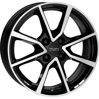 ANZIO VECTOR 6,5x16 4x108 ET38 diamond black polished