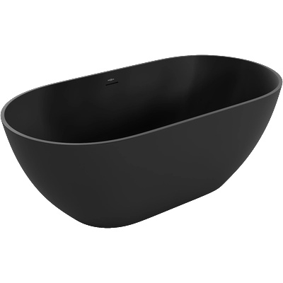 Mexen Rimini 150x75 cm matt black (57241507570)