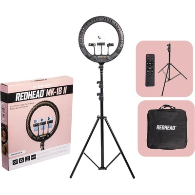 Film-Technika 18" se 2,6 m stativem Redhead MK-18 II ringlight18 – Zbozi.Blesk.cz